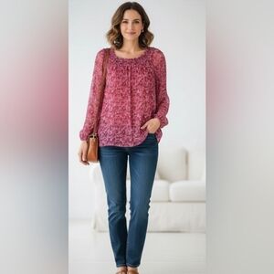 Lined On/Off Shoulder Top 4X/28W-30W New